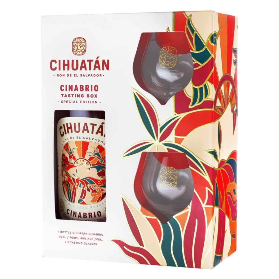 Cihuatán Cinabrio 12 Years Old Gift Pack