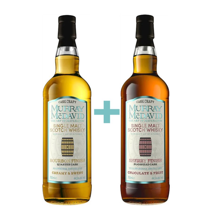 Auchroisk Koval Bourbon Finish + Tullibardine PX & Oloroso Finish
