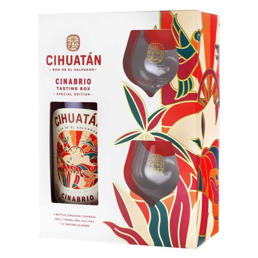 Cihuatán Cinabrio 12 Years Old Gift Pack