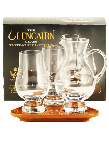 Confezione 2 bicchieri Glencairn + Caraffa