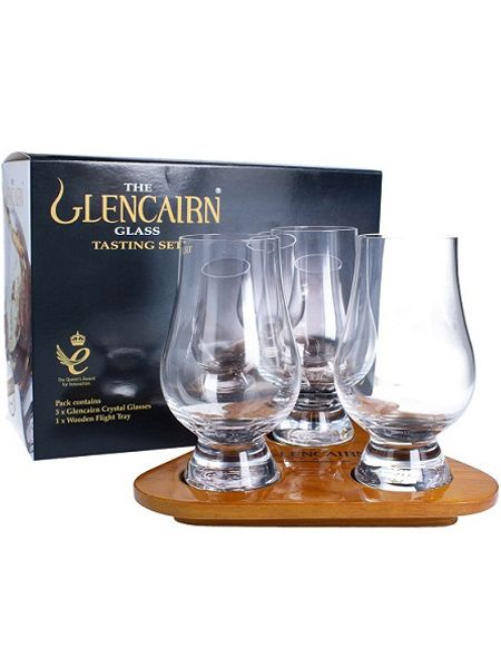 Glencairn confezione in legno e 3 bicchieri da Whisky