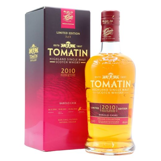 Tomatin 12 Years Old Barolo - Italian Collection