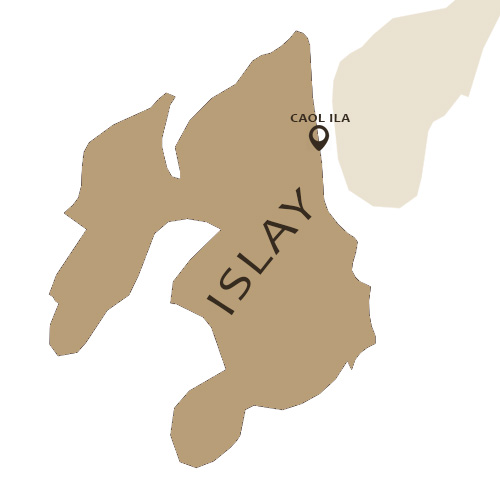 Caol Ila map