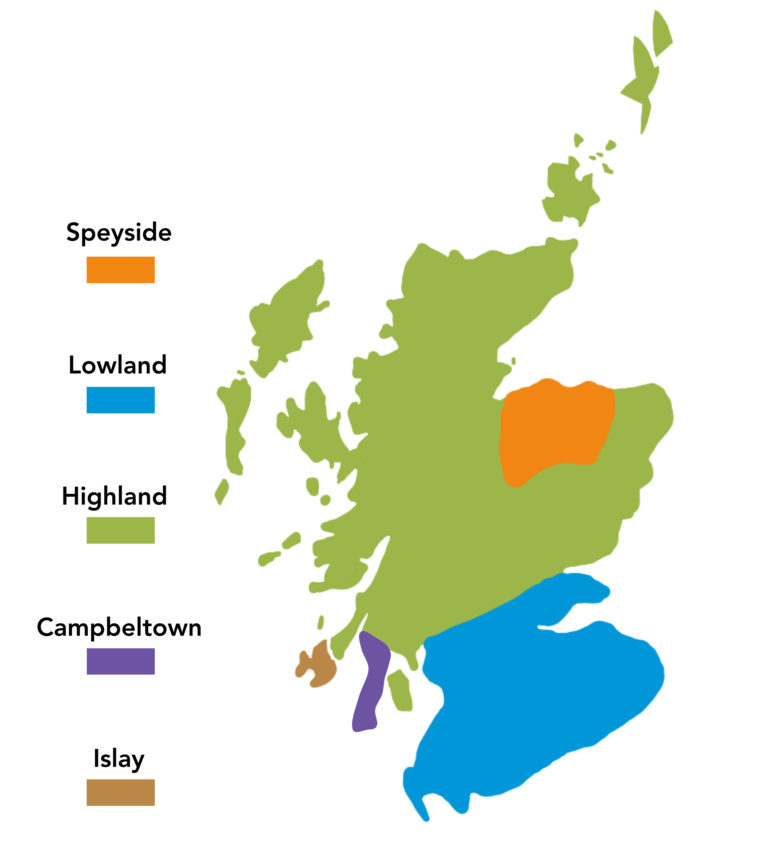Scotch Regions Map (SWA)