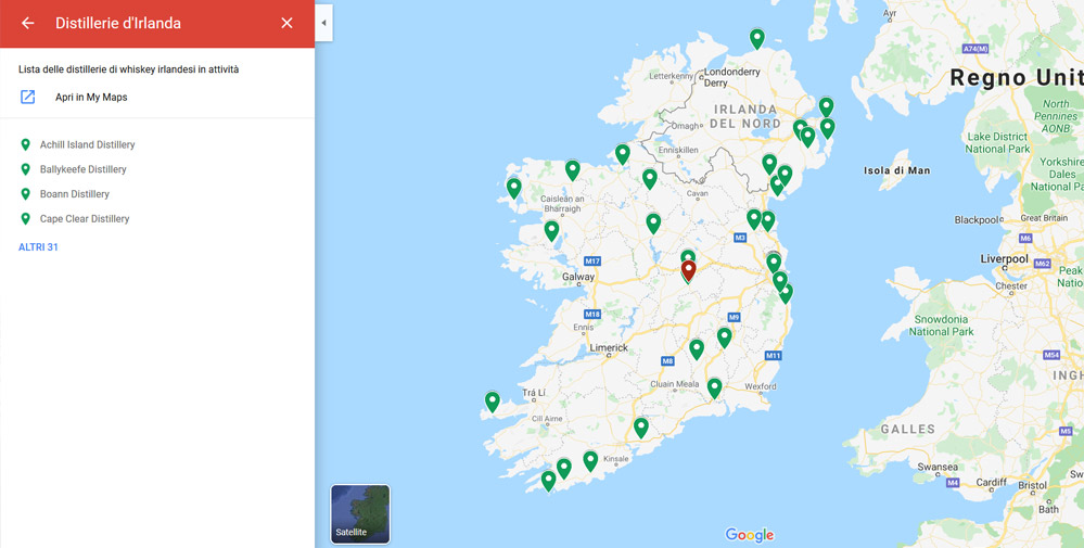 Irish Distilleries