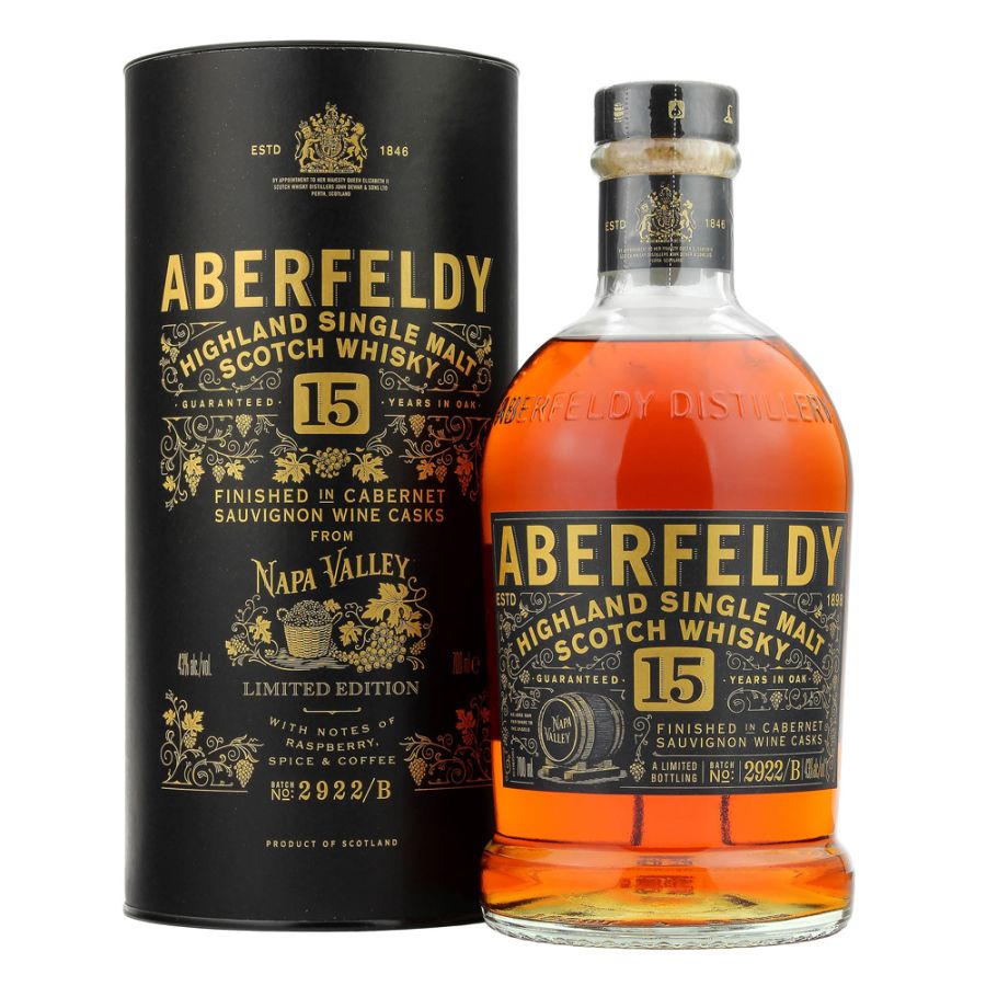 Aberfeldy 15 Years Old Napa Valley Cask