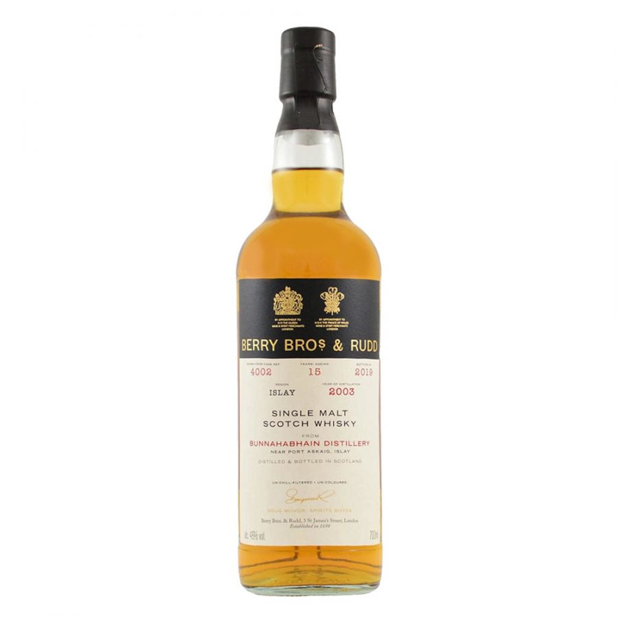 Bunnahabhain 2003 15 Years Old – Berry Bros & Rudd