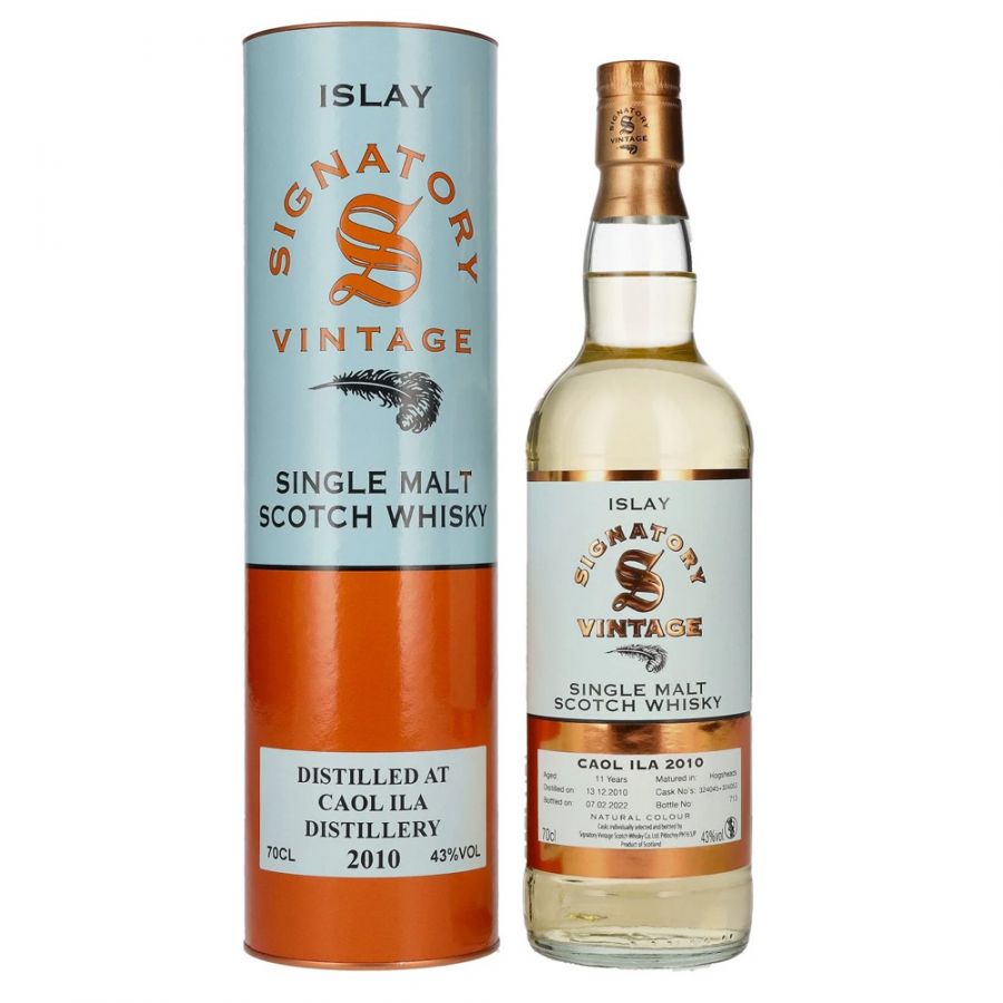 Caol Ila 2010 11 Years Old - Signatory 86 P. Collection