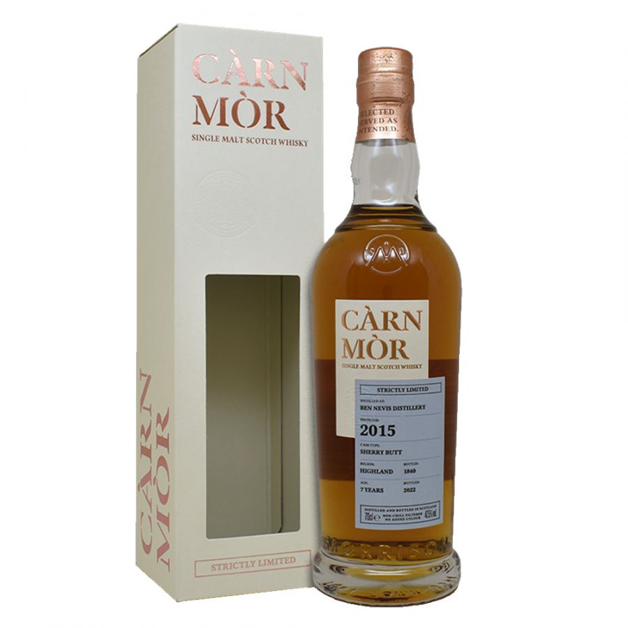 Ben Nevis 2015 7 Years Old Sherry Butt- Càrn Mòr Strictly Limited