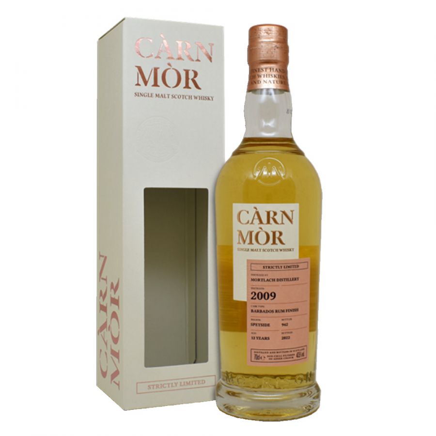 Mortlach 2009 12 Years Old Rum Finish - Càrn Mòr Strictly Limited