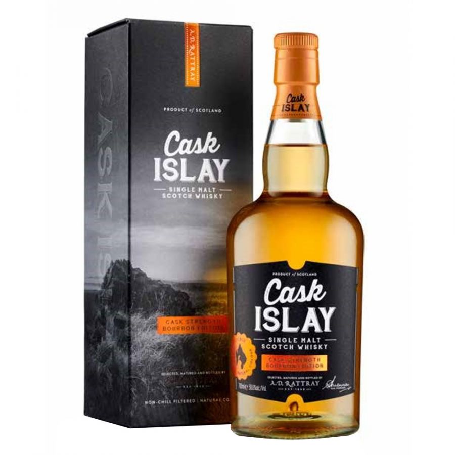 Cask Islay Cask Strength Bourbon Edition - A. D. Rattray