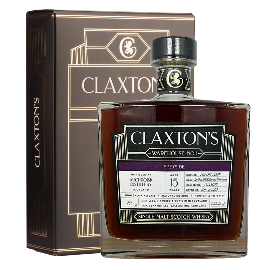 Auchroisk 2007 15 Years Old PX Sherry Cask - Claxton’s Single Cask