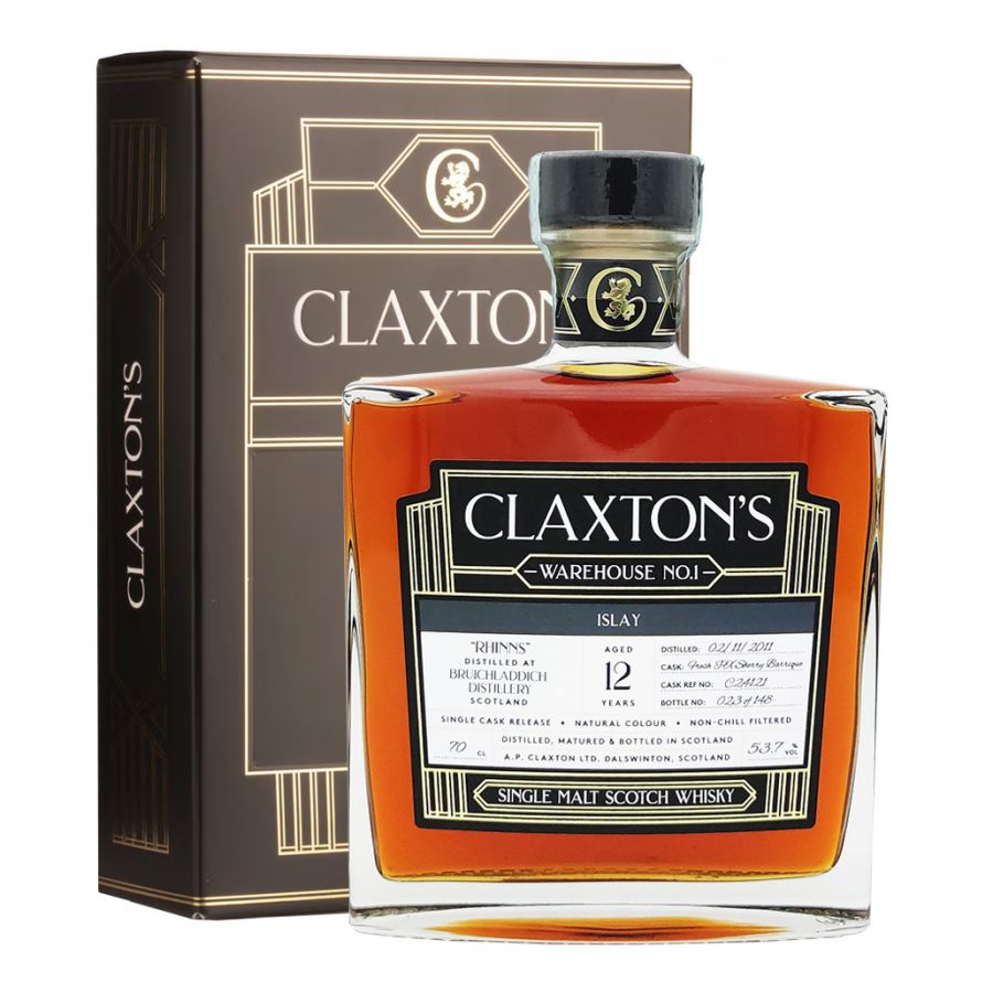 Bruichladdich Rhinns 2011 12 Years Old PX Finish - Claxton’s Single Cask