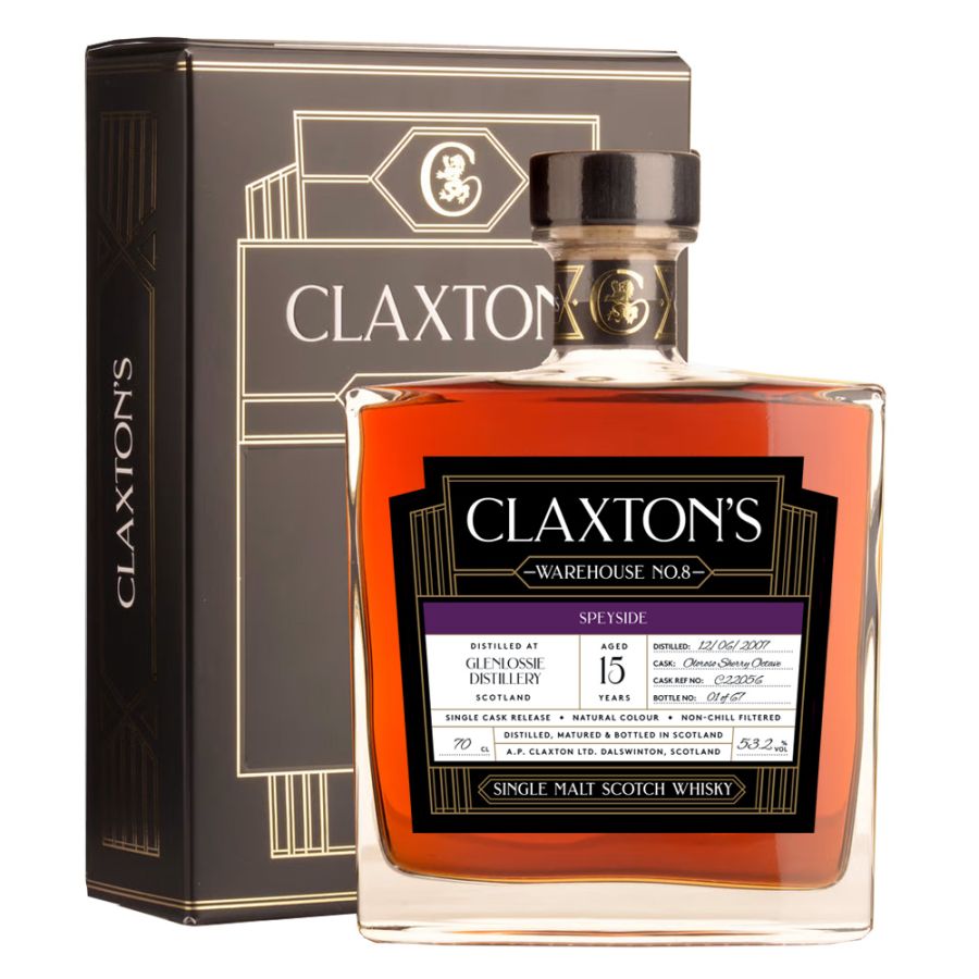 Glenlossie 2007 15 Years Old - Claxton’s Single Malt