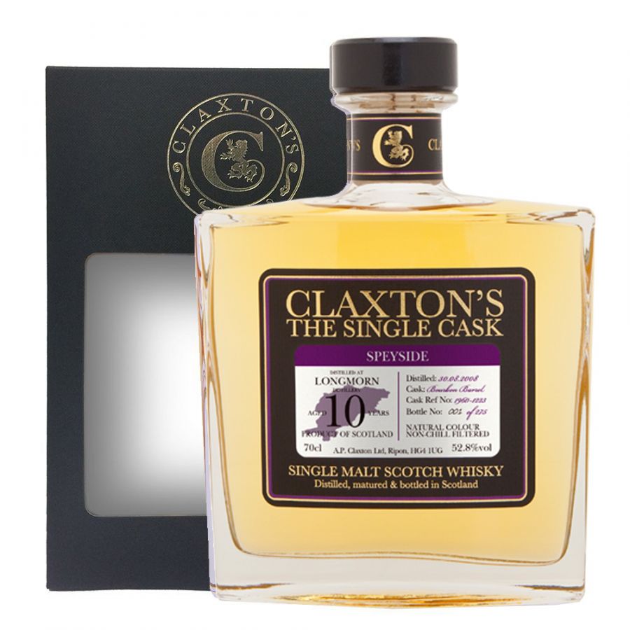 Longmorn 10 Years Old 2008 – Claxton’s