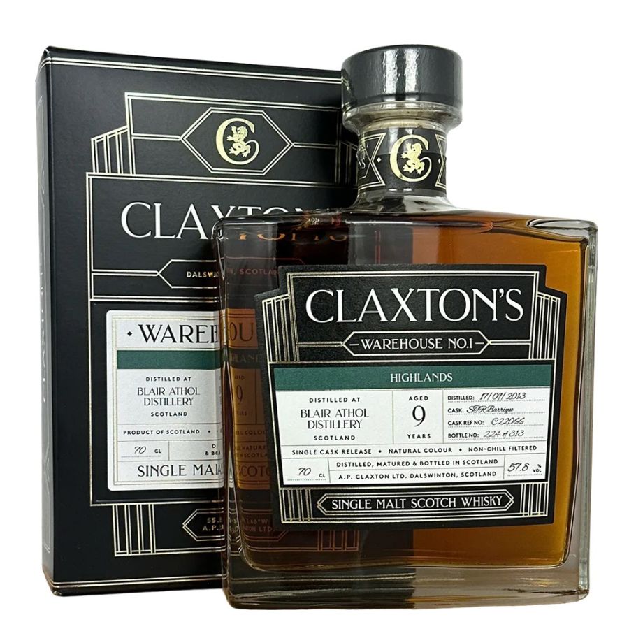 Blair Athol 2013 9 Years Old STR Barrique - Claxton’s Single Cask