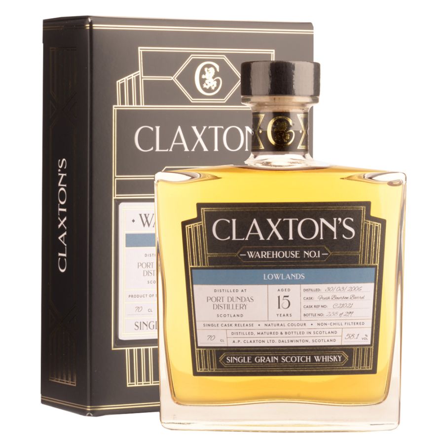 Port Dundas 2006 15 Years Old - Claxton’s Single Cask