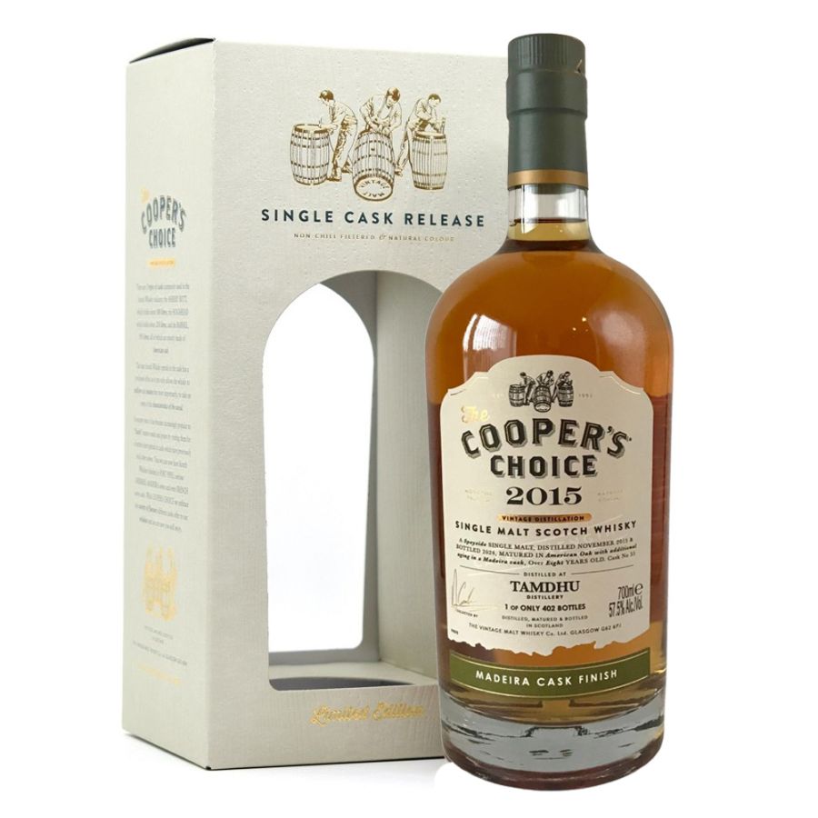 Tamdhu 2015 8 Years Old Madeira Finish - The Cooper's Choice