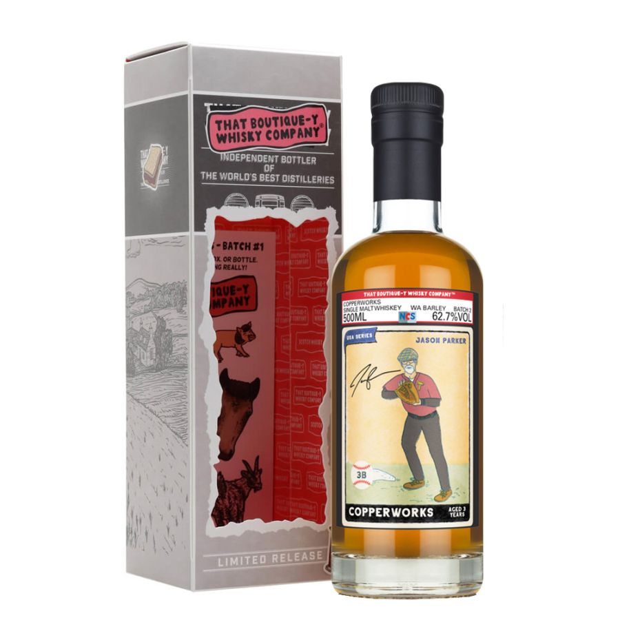 Copperworks 3 Year Old - USA Series (That Boutique-y Whisky Company)