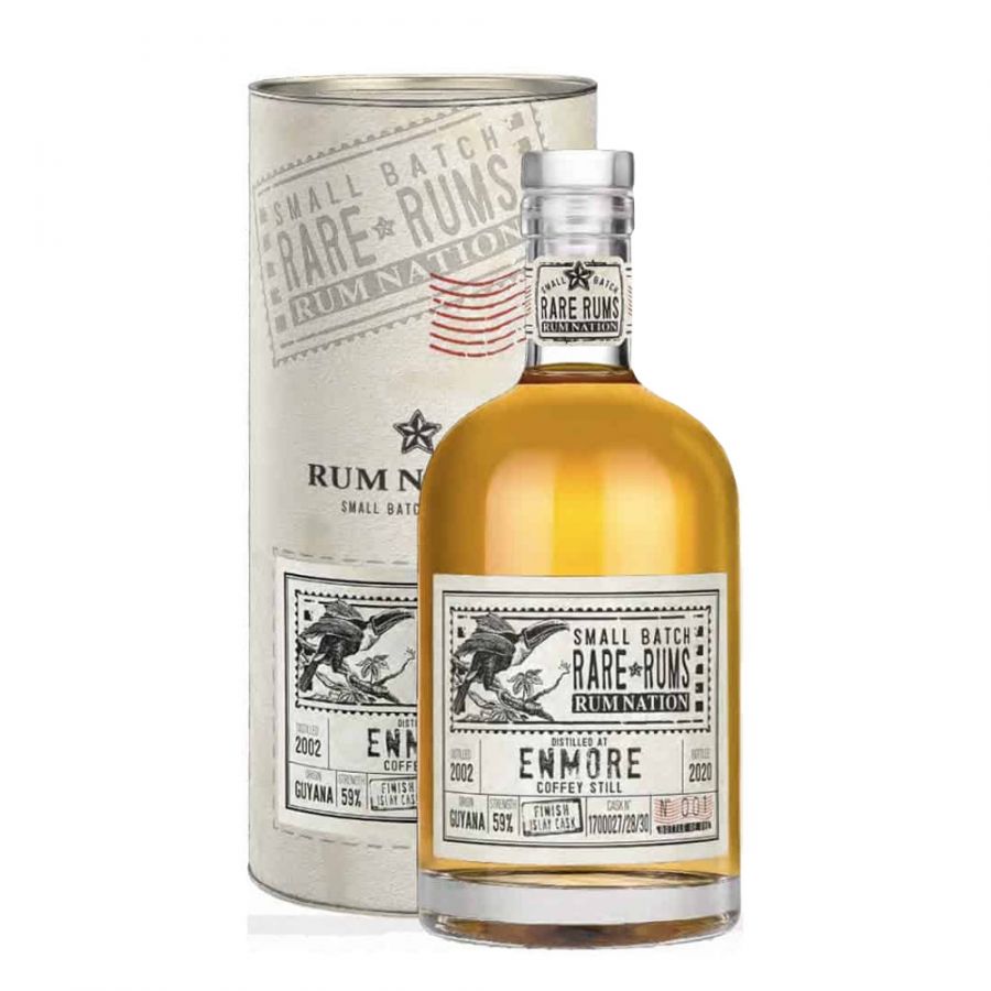 Enmore KFM Rum 18 Years Old Islay Cask Finish - Rum Nation Rare Rums