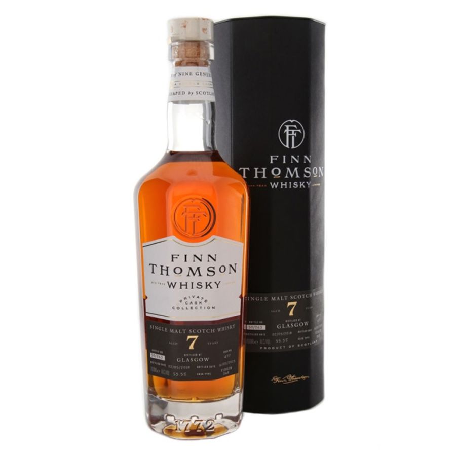 Glasgow 2018 7 Years Old Peated, Virgin Oak – Finn Thomson