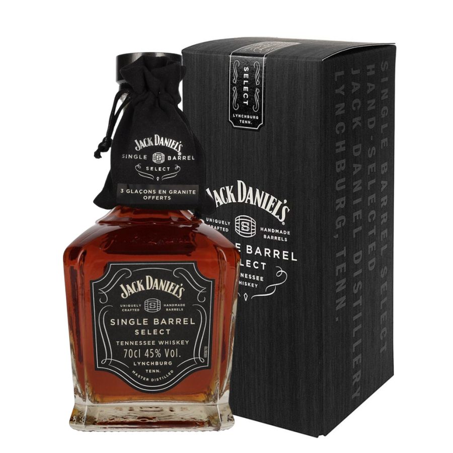 Jack Daniel's Single Barrel Gift Pack Whisky Stones