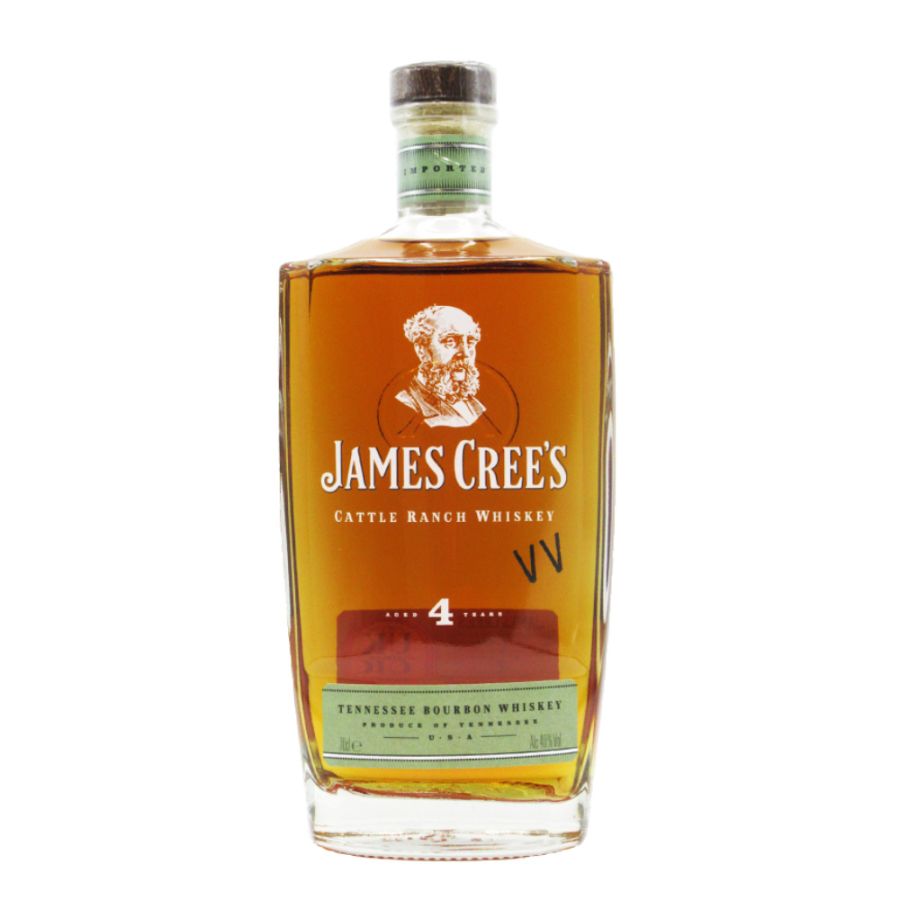 James Cree’s 4 Years Old Tennessee Bourbon Whiskey