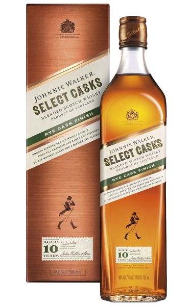 Johnnie Walker 10 Years Old Selected Cask – Rye Finish