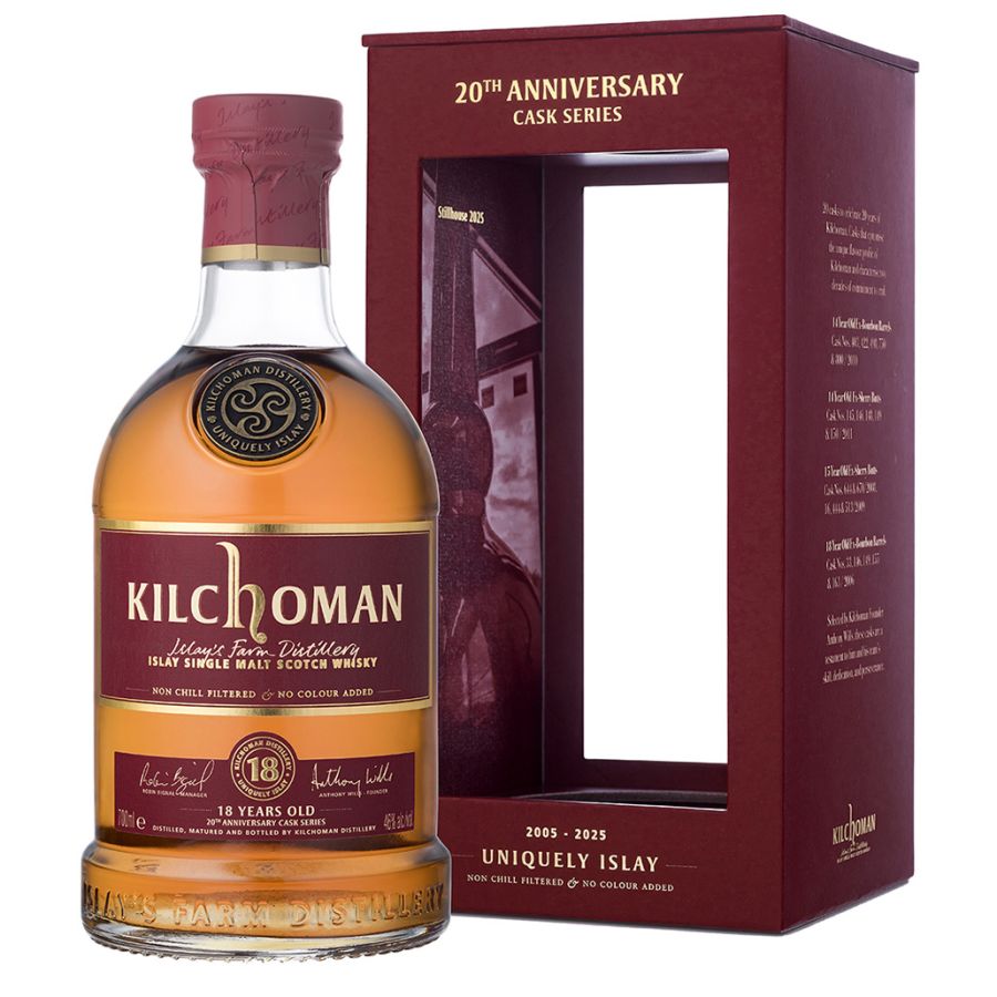 Kilchoman 18 Years Old Bourbon Cask - 20th Anniversary Edition