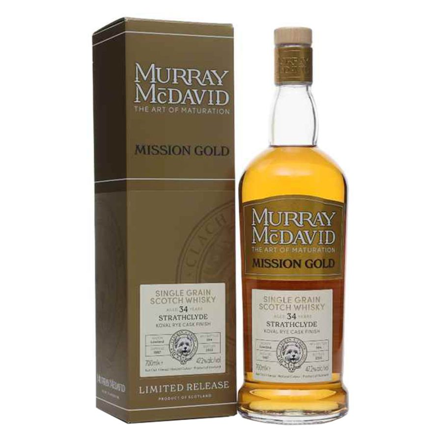 Strathclyde 1987 34 Years Old Rye Finish - Murray McDavid