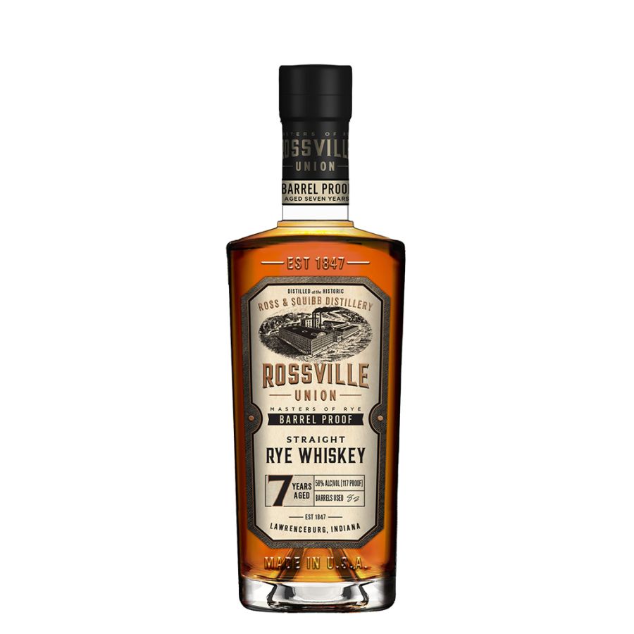 Rossville Union 7 Years Old Straight Rye Barrel Proof
