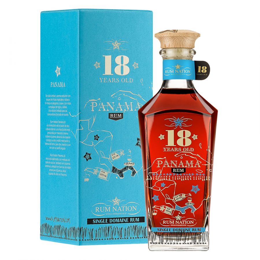 Panama 18 Years Old Decanter - Rum Nation