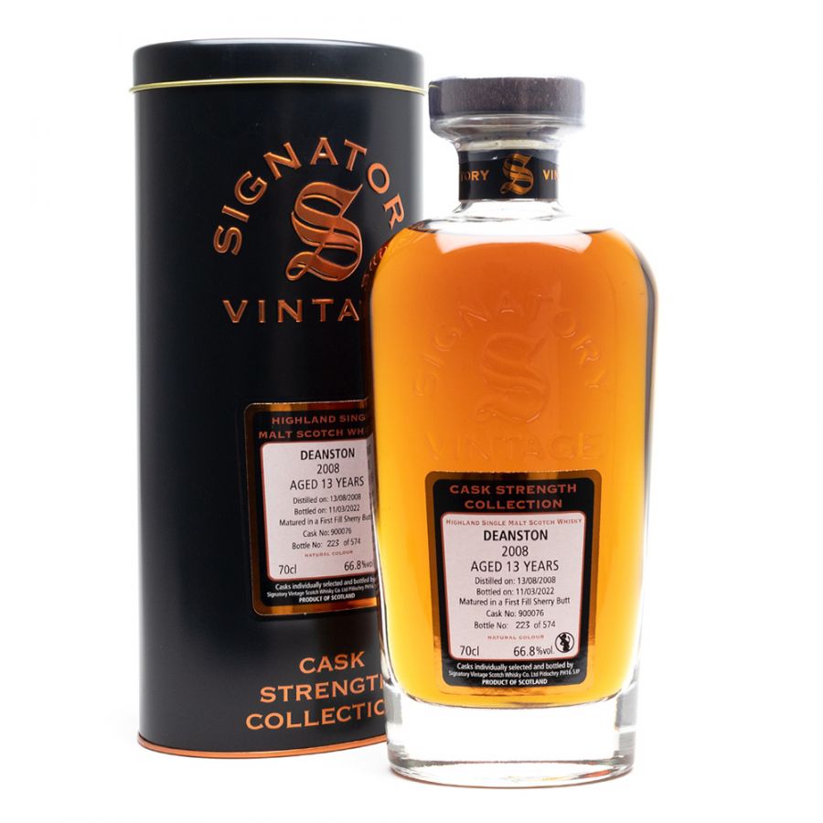 Deaston 2008 Signatory Cask Strength Collection