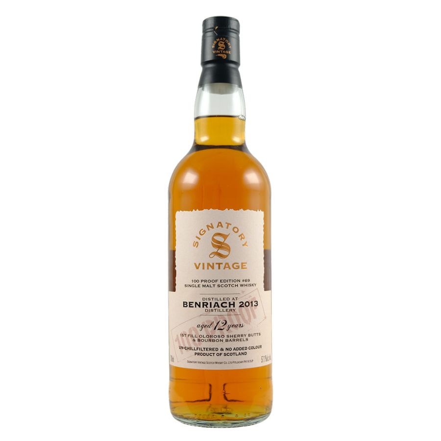 Benriach 12 Years Old 100 Proof Series - Signatory