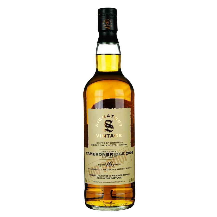 Cameronbridge 16 Years Old 100 Proof Oloroso casks - Signatory
