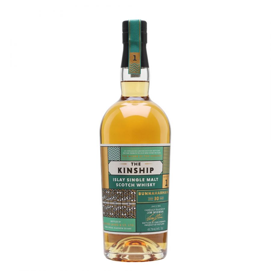 Bunnahabhain 30 Years Old – The Kinship Series 2019 (Hunter Laing)