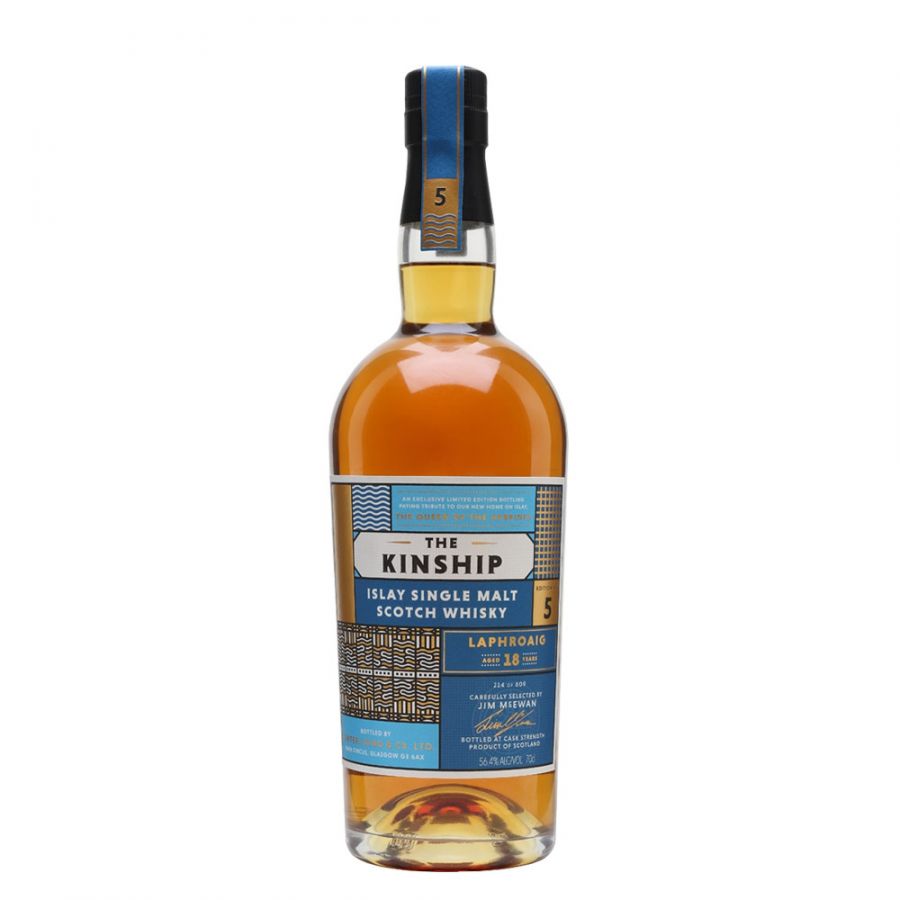 Laphroaig 18 Years Old – The Kinship Series 2019 (Hunter Laing)