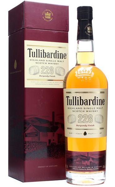 Tullibardine 228 Bugundy Finish