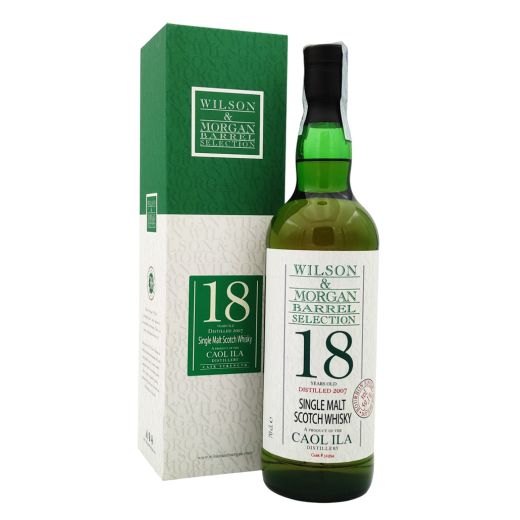 Caol Ila 18 Years Old First fill bourbon finish – Wilson & Morgan
