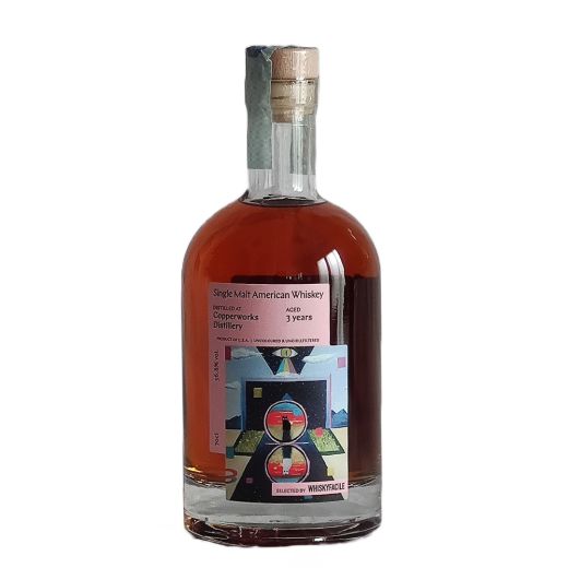 Copperworks 2018 - 3 Years Old The Black Cat (Whisky Facile)