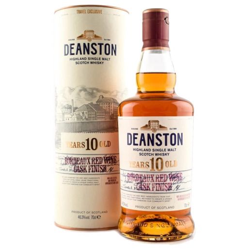 Deanston 10 Years Old Bordeaux Red Wine Cask