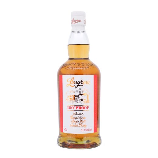 Longrow 100° Proof.