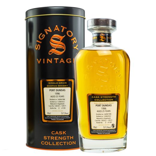 Port Dundas 1996 25 Years Old - Signatory CS Collection