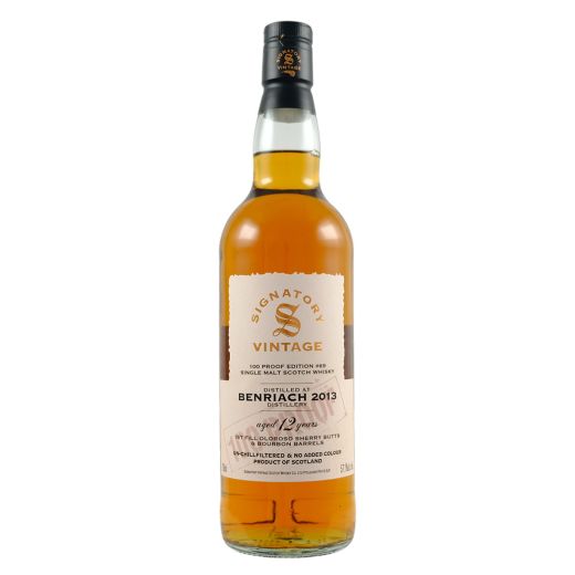 Benriach 12 Years Old 100 Proof Series - Signatory