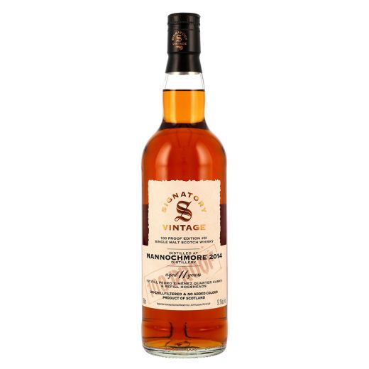 Mannochmore 11 Years Old 100 Proof - Signatory