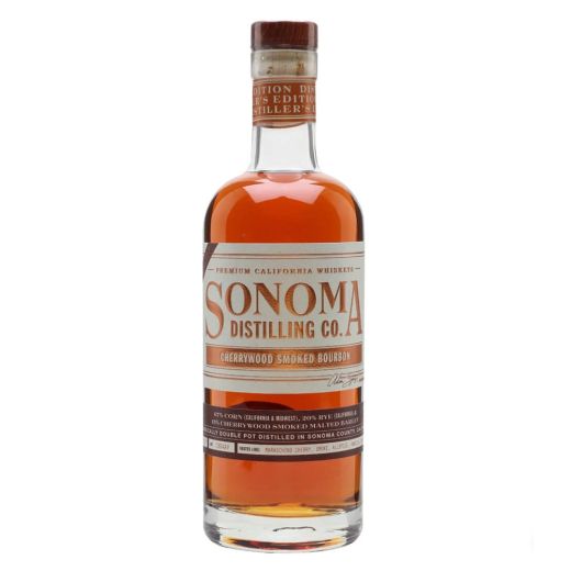 Sonoma Distilling Bourbon Cherrywood Smoked