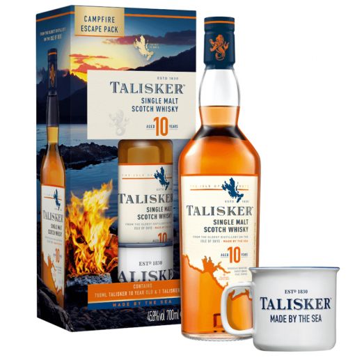 Talisker 10 Years Old Campfire Escape Gift Box