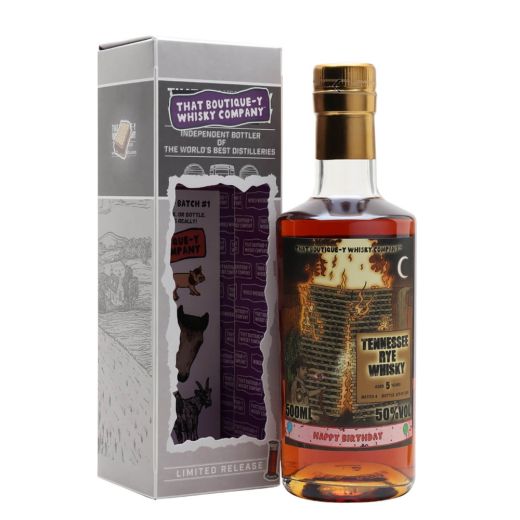 Tennessee Rye 5 Years Old Batch#4 - That Boutique-y Whisky Company (TBWC 10th Anniversary)