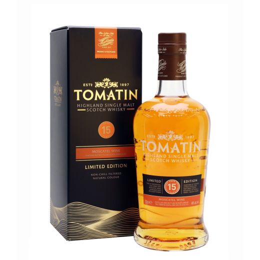 Tomatin 15 Years Old Moscatel