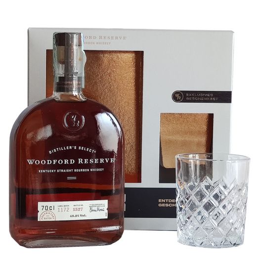Woodford Reserve Gift Pack con bicchiere